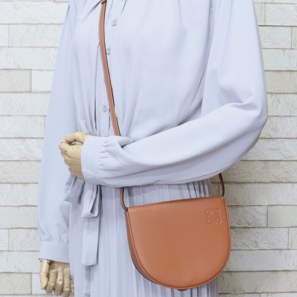 Authentic LOEWE Cross Body leather HEEL pouch/bag